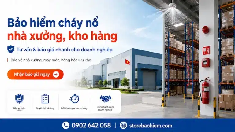Bảo hiểm cháy nổ nhà xưởng kho hàng - Tư vấn và báo giá nhanh
