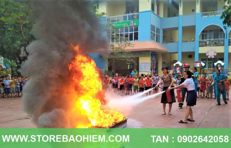 bảo hiểm cháy nổ trường học