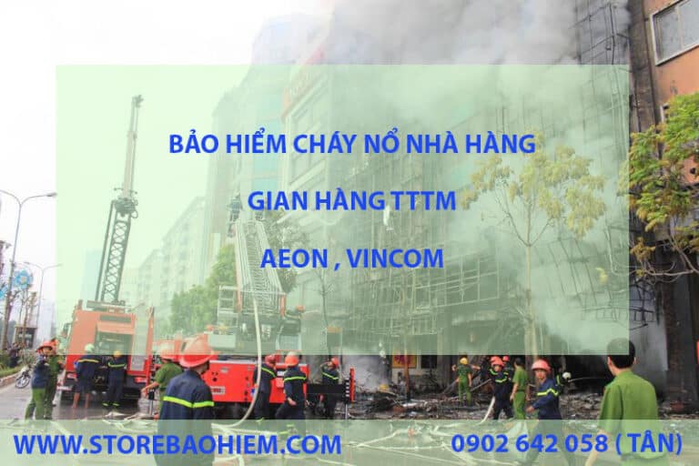 Bảo hiểm cháy nổ nhà hàng