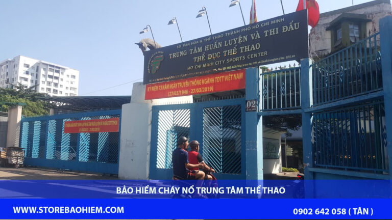 bảo hiểm cháy nổ trung tâm thể thao