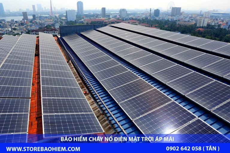 bảo hiểm cháy nổ điện mặt trời áp mái