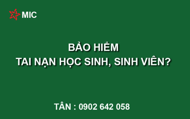 bảo hiểm tai nạn học sinh, sinh viên