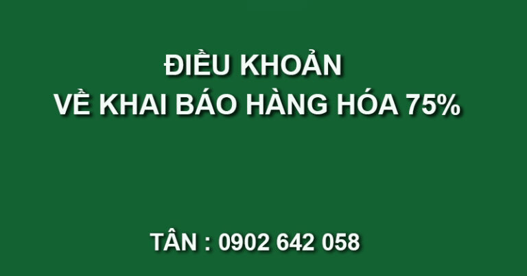 dkbs khai báo hàng hóa