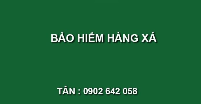 bảo hiểm hàng xá