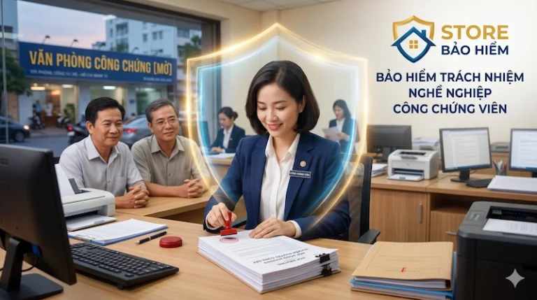 Sở hữu hợp đồng bảo hiểm trách nhiệm nghề nghiệp kỳ hạn 5 năm là điều kiện bắt buộc đối với công chứng viên kể từ năm 2026.